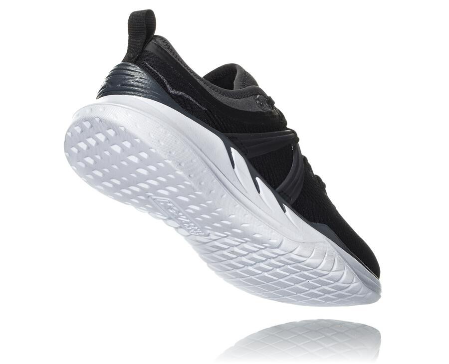 Zapatillas Running Hoka One One Mujer - Tivra - Negras/Blancas - MVT749368